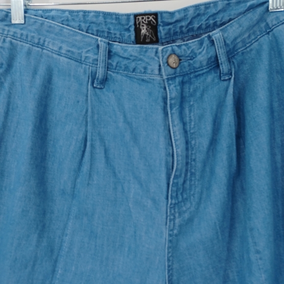 PRPS Pleated Wide Leg Chino Pants - Picture 4 of 11